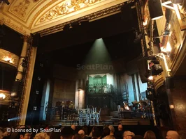 Lyric Theatre Stalls K3 view from seat photo