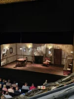 Theatre Royal Haymarket Royal Circle A8 view from seat photo