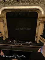 Hudson Theatre Balcony B113 view from seat photo
