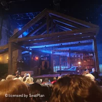 Minetta Lane Theatre Orchestra K102 view from seat photo