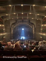 Lyric Theatre Dress Circle F115 view from seat photo