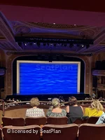 Winter Garden Theatre Mezzanine D103 view from seat photo