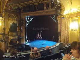 Theatre Royal Haymarket Royal Circle D1 view from seat photo