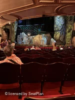 His Majesty's Theatre Stalls N33 view from seat photo