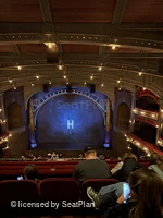 Lyric Theatre Balcony C12 view from seat photo