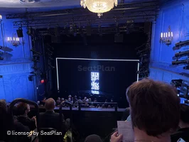 Hayes Theater Mezzanine D2 view from seat photo