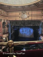 Gielgud Theatre Grand Circle A12 view from seat photo