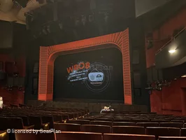 Marquis Theatre Orchestra Q6 view from seat photo