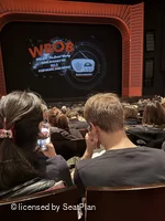 Marquis Theatre Orchestra N107 view from seat photo