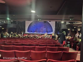 Peacock Theatre Stalls ZA1 view from seat photo