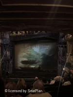 Sondheim Theatre Dress Circle F6 view from seat photo