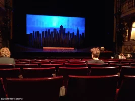 Playhouse Theatre Stalls K16 view from seat photo