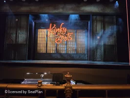 London Coliseum Stalls B17 view from seat photo