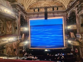 Novello Theatre Dress Circle A15 view from seat photo