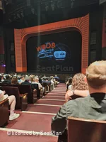 Marquis Theatre Orchestra Q2 view from seat photo