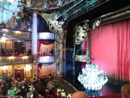 His Majesty's Theatre Royal Circle B3 view from seat photo