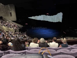National Theatre - Olivier Circle E14 view from seat photo