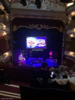 Apollo Theatre Dress Circle E22 view from seat photo