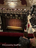 Vaudeville Theatre Upper Circle C15 view from seat photo