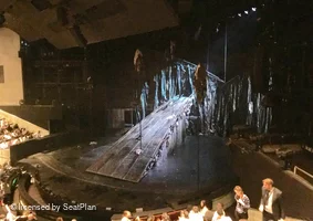 National Theatre - Olivier Circle A5 view from seat photo