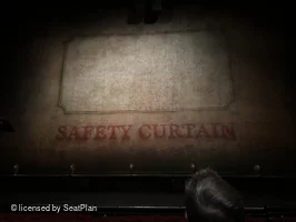 Peacock Theatre Stalls B10 view from seat photo