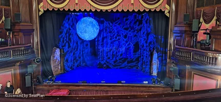 St Martin's Theatre Dress Circle C13 view from seat photo