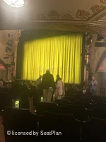 Golden Theatre Orchestra O6 view from seat photo