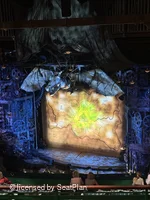 Apollo Victoria Theatre Dress Circle L6 view from seat photo