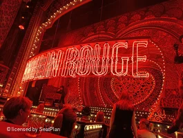 Piccadilly Theatre Stalls B10 view from seat photo