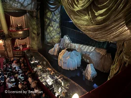 His Majesty's Theatre Grand Circle A1 view from seat photo