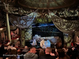His Majesty's Theatre Grand Circle H12 view from seat photo
