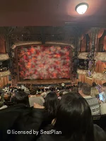 Lyceum Theatre Royal Circle H25 view from seat photo