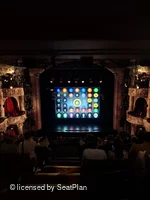 Shaftesbury Theatre Royal Circle J17 view from seat photo