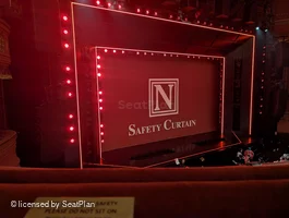 Dominion Theatre Circle A42 view from seat photo