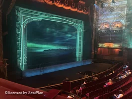 London Coliseum Dress Circle A59 view from seat photo