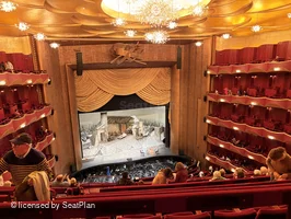 Metropolitan Opera House Family Circle A102 view from seat photo