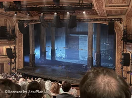 Winter Garden Theatre Mezzanine G120 view from seat photo