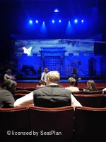 Peacock Theatre Stalls G16 view from seat photo