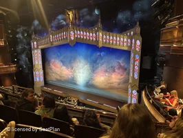 Prince of Wales Theatre Circle D8 view from seat photo