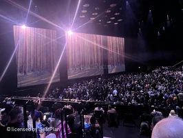 ABBA Arena Block G G18 view from seat photo