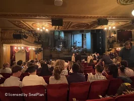 Walter Kerr Theatre Orchestra R17 view from seat photo