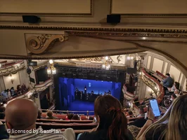 Noel Coward Theatre Balcony E5 view from seat photo