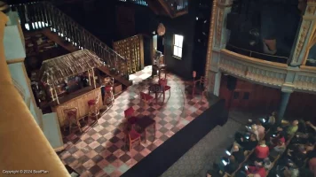 Harold Pinter Theatre Royal Circle Box E1 view from seat photo