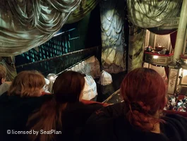 His Majesty's Theatre Grand Circle B33 view from seat photo