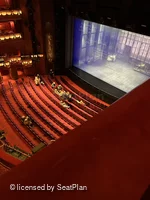 Prince Edward Theatre Grand Circle AA4 view from seat photo
