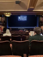 Belasco Theatre Orchestra Q105 view from seat photo