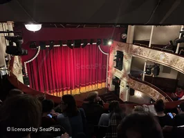 Garrick Theatre Grand Circle D20 view from seat photo