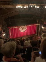 London Palladium Grand Circle I40 view from seat photo