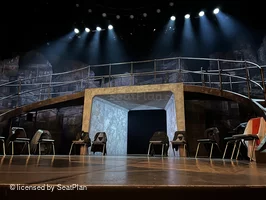 Samuel J. Friedman Theatre Orchestra BB106 view from seat photo