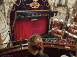 London Coliseum Balcony C47 view from seat photo